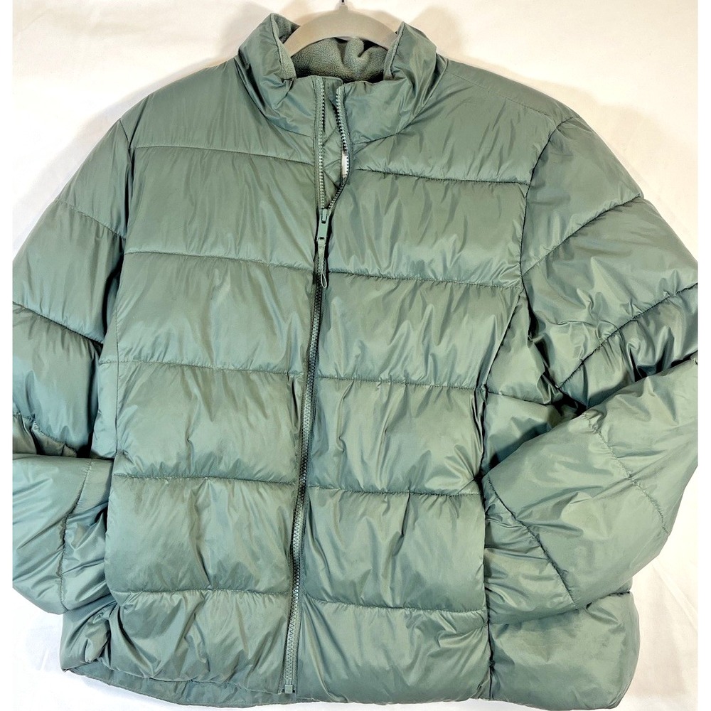 Gap Polyester Puffer Jacket Womens XL Water Resistant Outdoor ColdControl